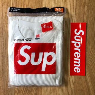 シュプリーム(Supreme)の新品　supreme 長袖Tシャツ　サーマル　ヘインズ(Tシャツ/カットソー(七分/長袖))