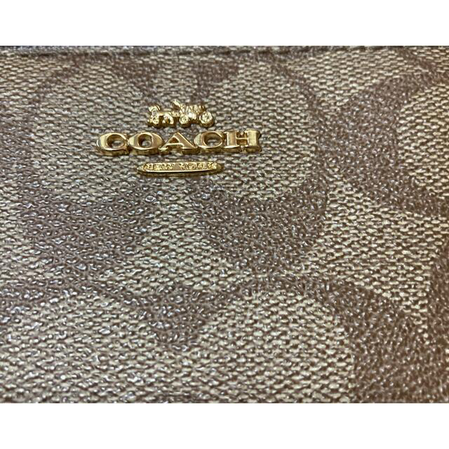 COACH(コーチ)の新品✴︎COACH 2つ折り財布　シグネチャー　売り切り最終お値下げ！！ レディースのファッション小物(財布)の商品写真