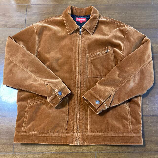 Supreme(シュプリーム)のSupreme velvet work jacket 2020aw セットアップ メンズのスーツ(セットアップ)の商品写真