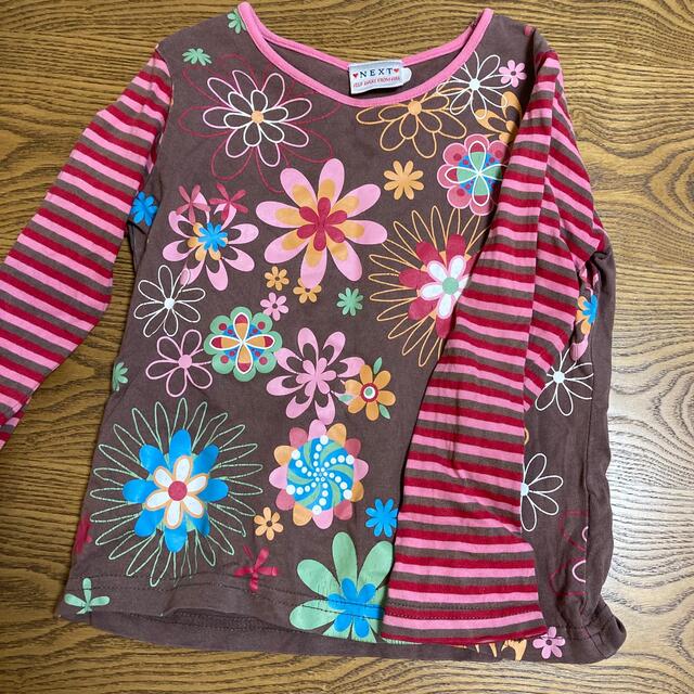 NEXT(ネクスト)の[NEXT]女の子 100 花柄シャツ キッズ/ベビー/マタニティのキッズ服女の子用(90cm~)(Tシャツ/カットソー)の商品写真