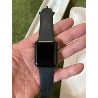 アップルウォッチ(Apple Watch)のApple watch 3 38mm(腕時計(デジタル))
