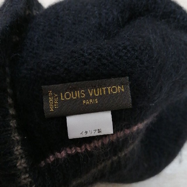 LOUIS VUITTON(ルイヴィトン)のLOUISVUITTON　モヘア　ニット帽 レディースの帽子(ニット帽/ビーニー)の商品写真