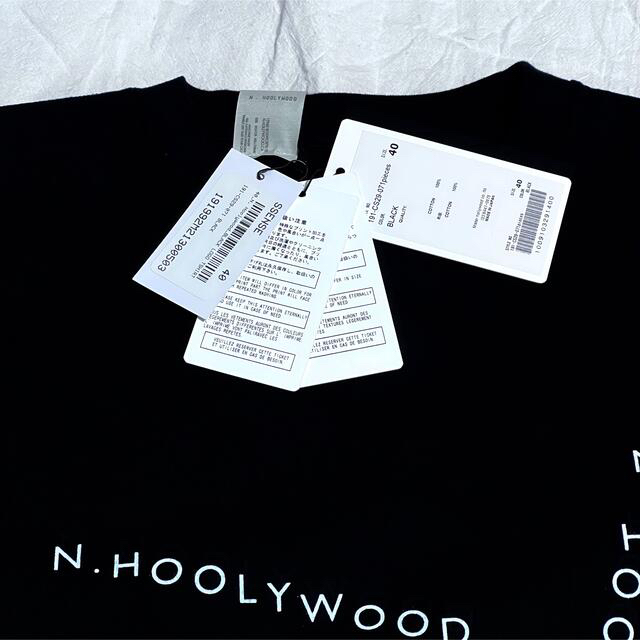 N.HOOLYWOOD(エヌハリウッド)の19AW N.HOOLYWOOD エヌハリウッド ロゴ Tシャツ メンズのトップス(Tシャツ/カットソー(半袖/袖なし))の商品写真