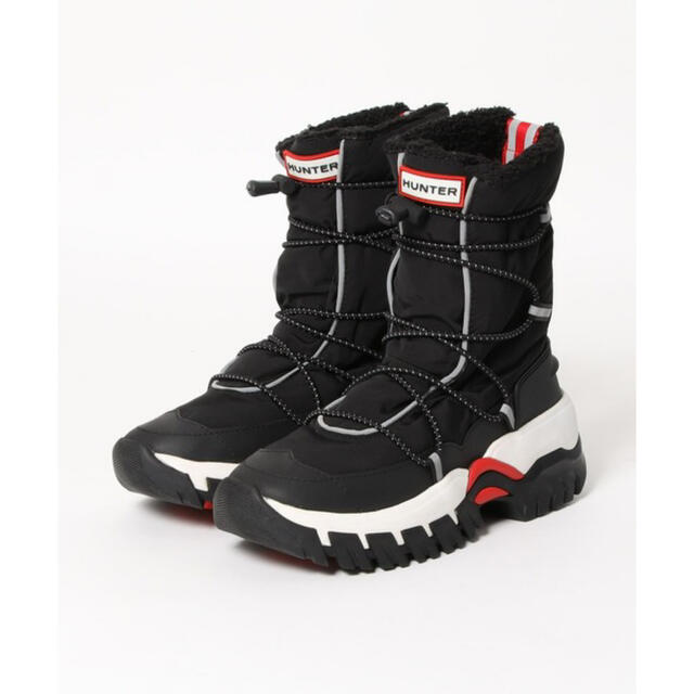 HUNTER(ハンター)のハンター　WOMENS RECYCLED POLYESTER SNOW BOOT レディースの靴/シューズ(レインブーツ/長靴)の商品写真