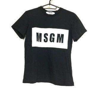 エムエスジイエム(MSGM)のエムエスジィエム 半袖Tシャツ サイズXS -(Tシャツ(半袖/袖なし))