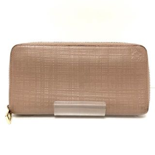 ロエベ(LOEWE)のLOEWE(ロエベ) 長財布 - ピンク レザー(財布)