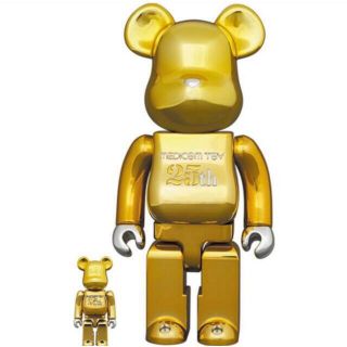 メディコムトイ(MEDICOM TOY)のBE@RBRICK MEDICOM TOY 25th 100％ ＆ 400％(フィギュア)