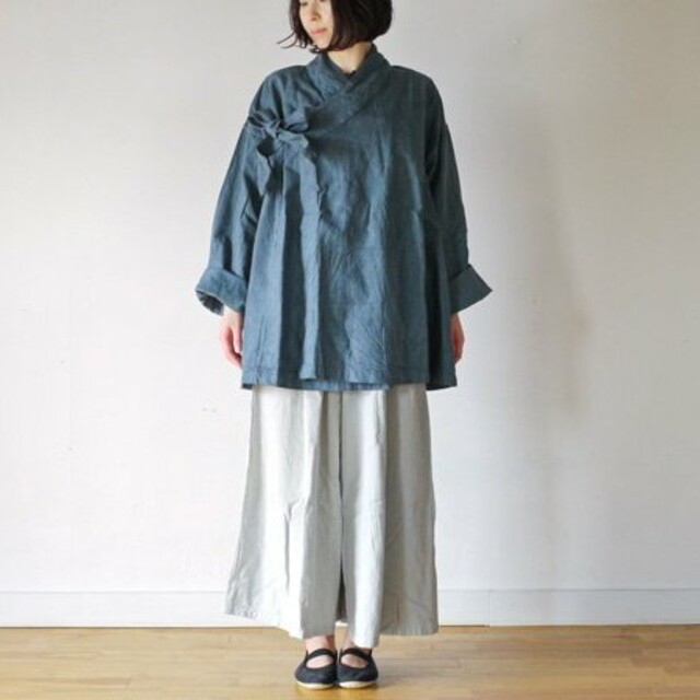 ヂェン先生の日常着 / 厚手 カシュクールコート karatebih.ba