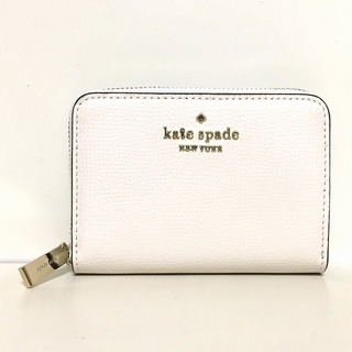 ケイトスペードニューヨーク(kate spade new york)のケイトスペード コインケース - 白 レザー(コインケース)