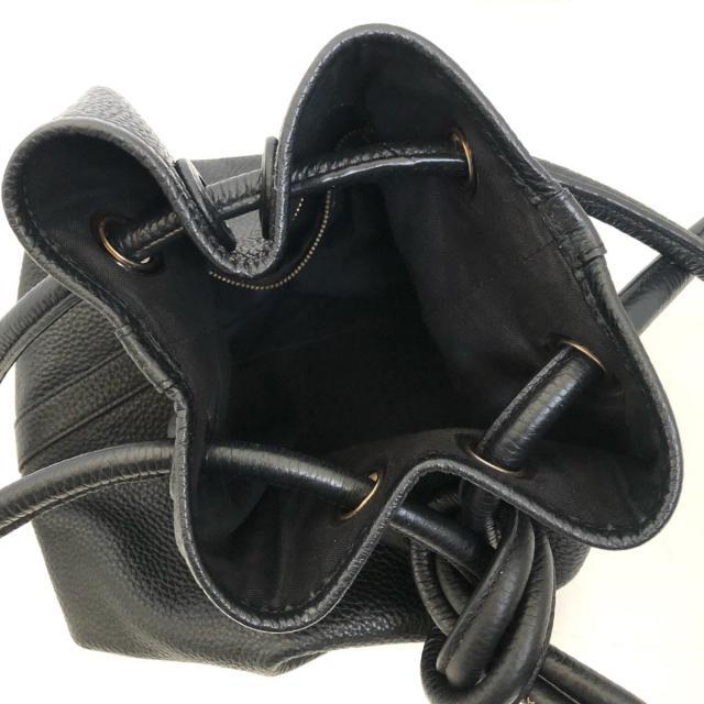 ヴァジック トートバッグ - 黒 巾着型