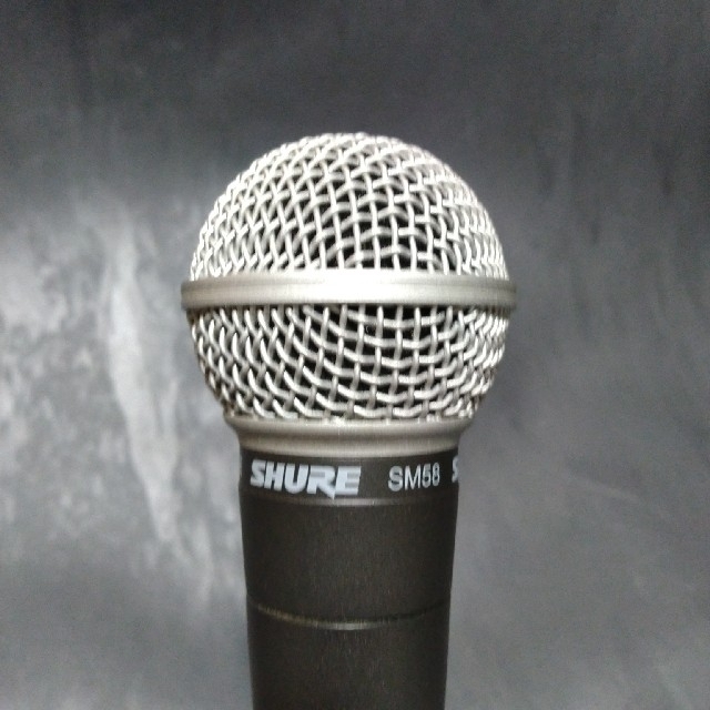 shure SM58 スイッチ無しモデル 楽器のレコーディング/PA機器(マイク)の商品写真