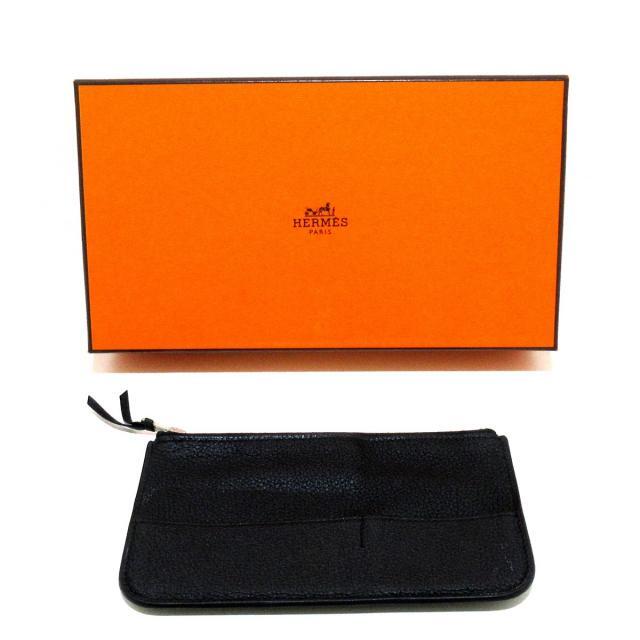 Hermes(エルメス)のHERMES(エルメス) 長財布 ドゴンGM 黒 トゴ レディースのファッション小物(財布)の商品写真