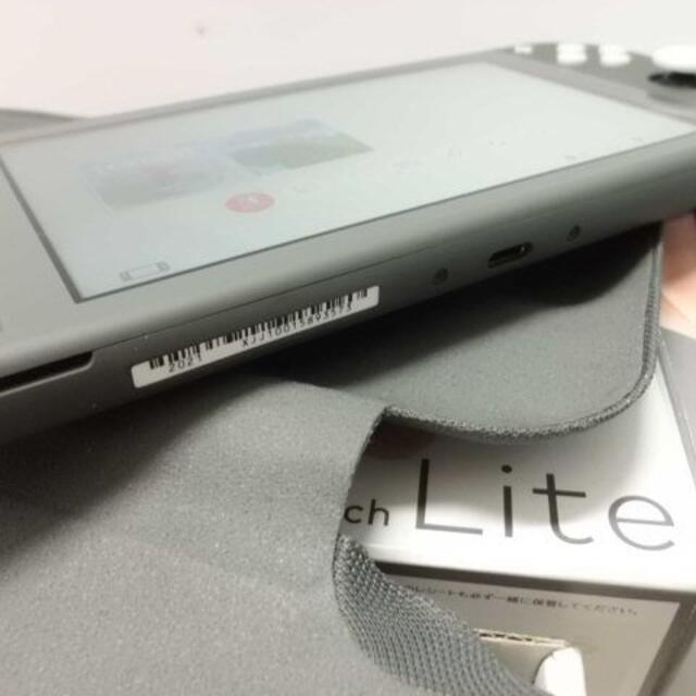Nintendo Switch(ニンテンドースイッチ)のNintendo Switch Lite Gray エンタメ/ホビーのゲームソフト/ゲーム機本体(携帯用ゲーム機本体)の商品写真