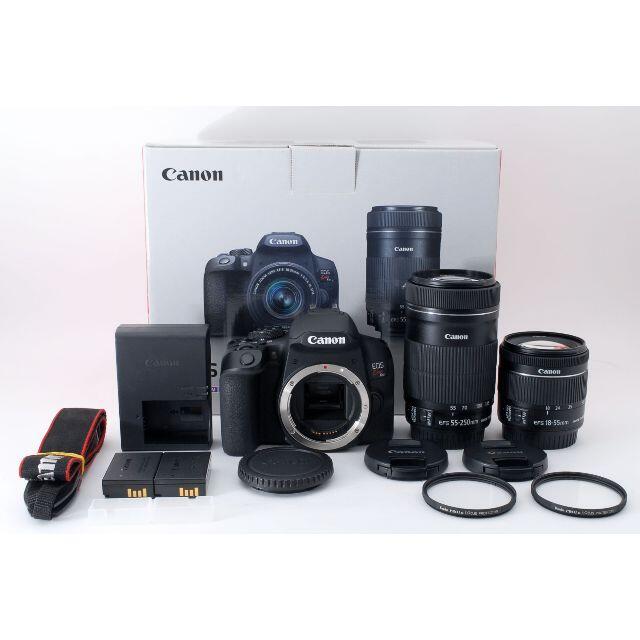 【美品】キャノン Canon EOS Kiss X10i　ダブルズームキット付属品