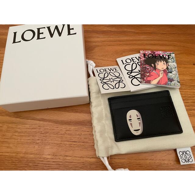 LOEWE(ロエベ)のLOEWE×千と千尋の神隠し　カオナシ　プレーン　カードホルダー レディースのファッション小物(名刺入れ/定期入れ)の商品写真