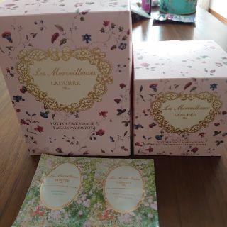 レメルヴェイユーズラデュレ(Les Merveilleuses LADUREE)のラデュレ　空箱&サンプル(サンプル/トライアルキット)