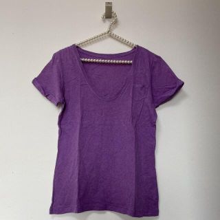 ギャップ(GAP)のgapパープルTシャツ(Tシャツ(半袖/袖なし))