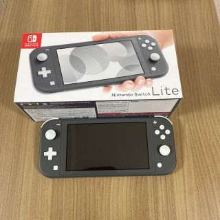 ニンテンドースイッチ(Nintendo Switch)のNintendo Switch Liteグレー(家庭用ゲーム機本体)