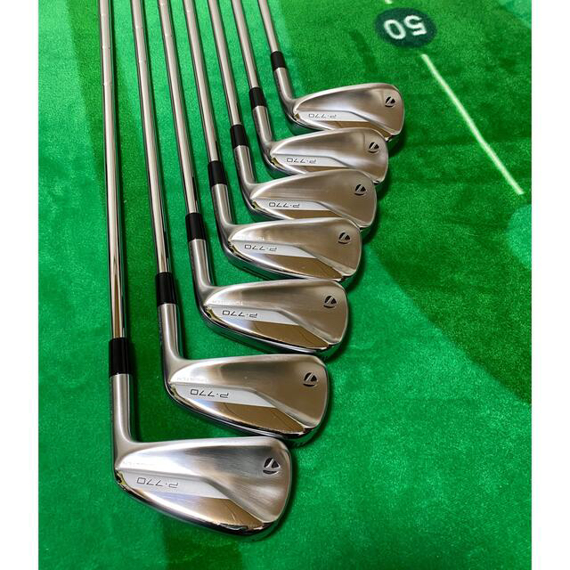 人気商品】 7 S200 テーラーメイド P770 - TaylorMade 本 クラブ
