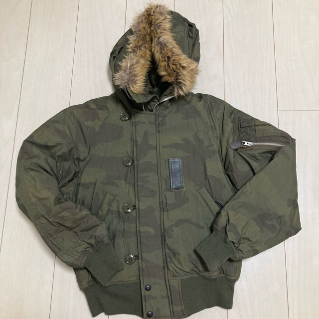 RRL(ダブルアールエル)の最終値下げ　RRL 2019A/W Faux Fur-Trim ジャケット メンズのジャケット/アウター(ダウンジャケット)の商品写真