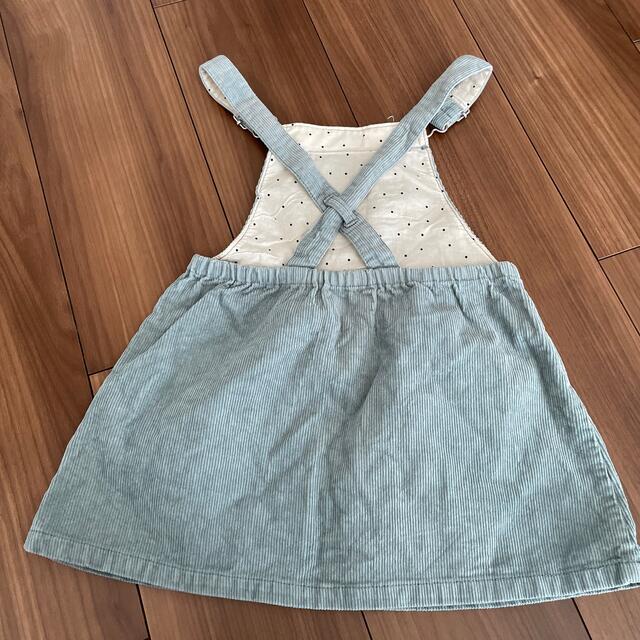 ZARA KIDS(ザラキッズ)のZARA ジャンパースカート キッズ/ベビー/マタニティのキッズ服女の子用(90cm~)(ワンピース)の商品写真