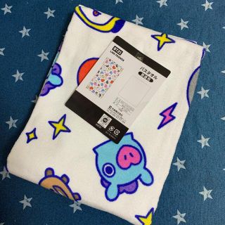 ボウダンショウネンダン(防弾少年団(BTS))のタイムセール❗️新品未使用 bt21バスタオル  キラキラころころ(アイドルグッズ)