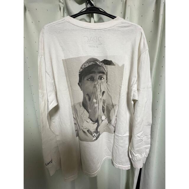 2pac × XLARGE Long Sleeve Tee Ｌ