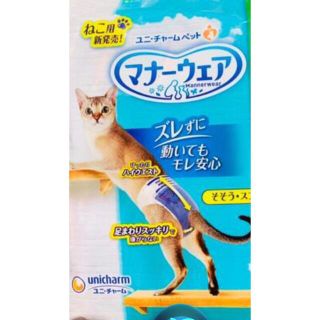 マナーウェア　猫ちゃん　Mサイズ　６枚(猫)