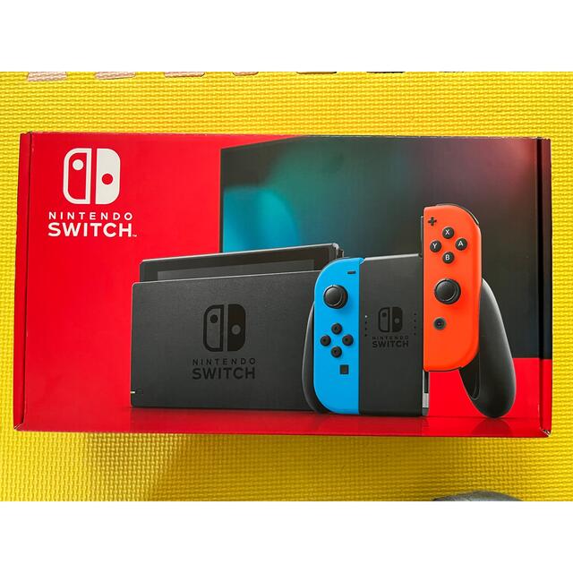 Nintendo Switch(ニンテンドースイッチ)のNintendo Switch JOY-CON(L) ネオンブルー/(R) ネオ エンタメ/ホビーのゲームソフト/ゲーム機本体(家庭用ゲーム機本体)の商品写真