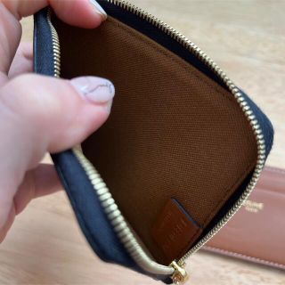 【CELINE】カードホルダー付きコインパース/トリオンフキャンバス&ラムスキン