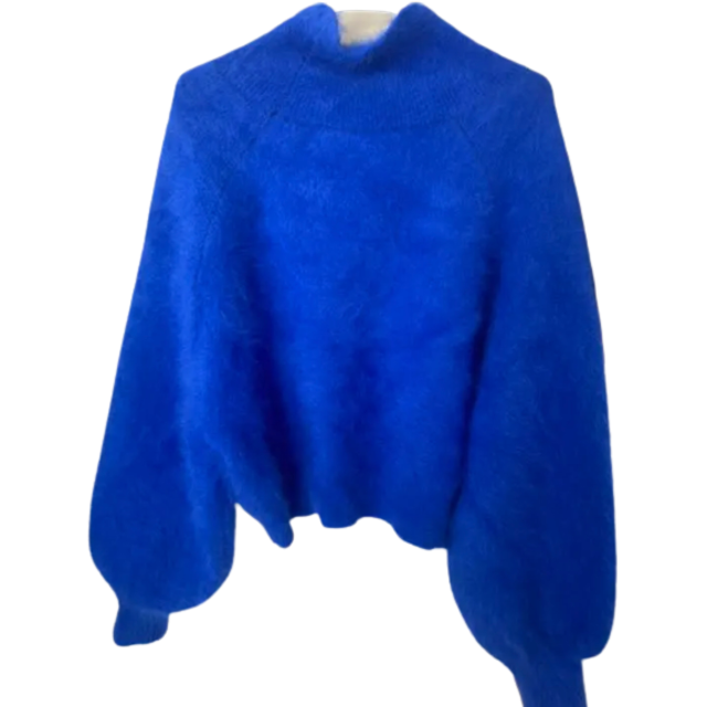 Ameri VINTAGE(アメリヴィンテージ)のAmeri　POPPING COLOR ANGORA KNIT レディースのトップス(ニット/セーター)の商品写真