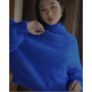 アメリヴィンテージ(Ameri VINTAGE)のAmeri　POPPING COLOR ANGORA KNIT(ニット/セーター)