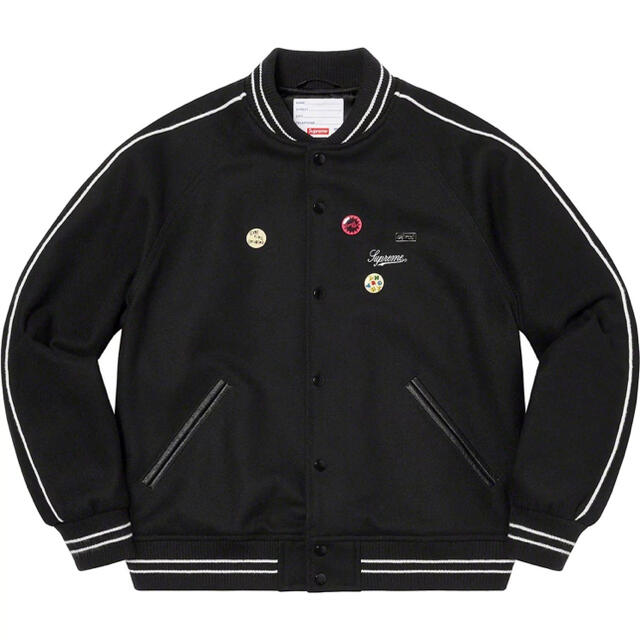 新品 Supreme x Jamie Reid Varsity Jacket