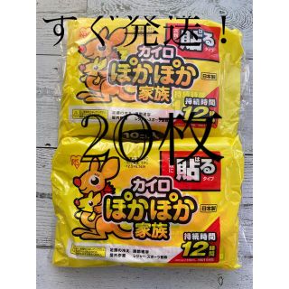 アイリスオーヤマ(アイリスオーヤマ)のカイロ　貼るタイプ　アイリスオオヤマ20枚⑧(日用品/生活雑貨)