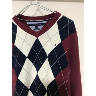 トミーヒルフィガー(TOMMY HILFIGER)のTOMMY HILFIGER アーガイルセーター トミーヒルフィガー　(ニット/セーター)