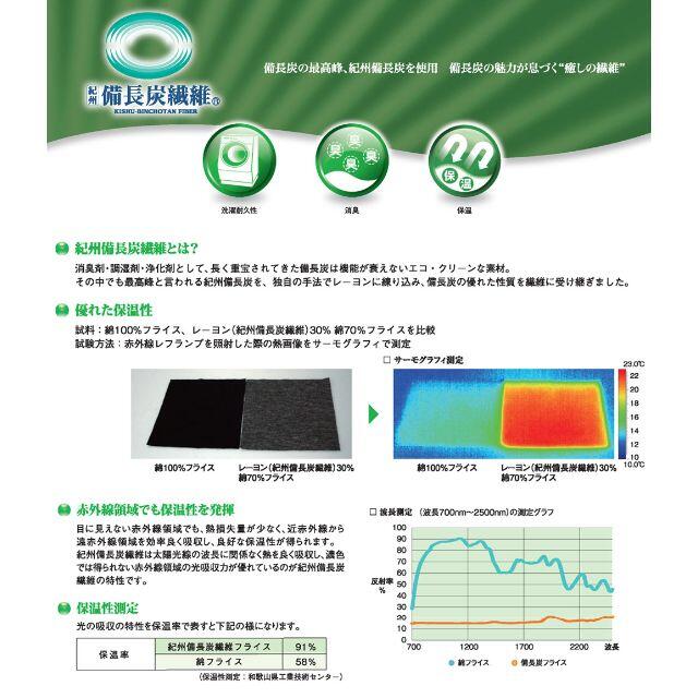 炭とシルクのうるおい保温ナイトグローブ レディースのファッション小物(手袋)の商品写真