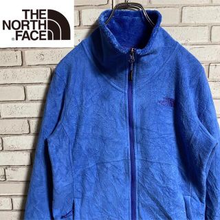 ザノースフェイス(THE NORTH FACE)の90s 古着 ノースフェイス フリースジャケット 刺繍ロゴ  ゆるだぼ(ブルゾン)