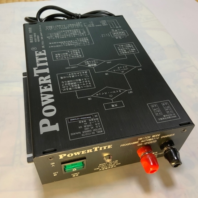 未来舎 12V バッテリー 充電器 CH-1212GTD 本体の通販 by マロン 未来舎 12V バッテリー 充電器 CH-1212GTD 本体の通販 by マロン