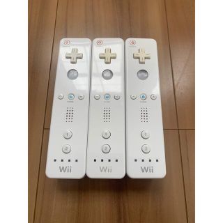 ウィー(Wii)のWiiリモコン ホワイト 3個セット(その他)