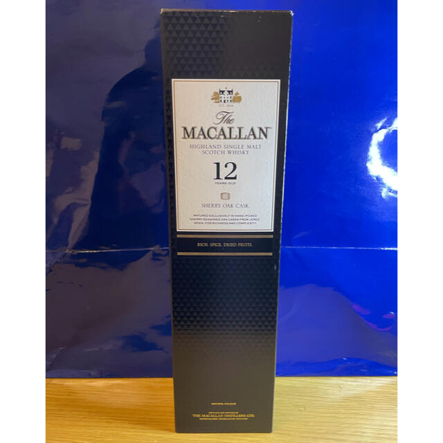 東京公式通販】 ザ・マッカラン 12年 シェリーオーク 700ml 正規品 箱