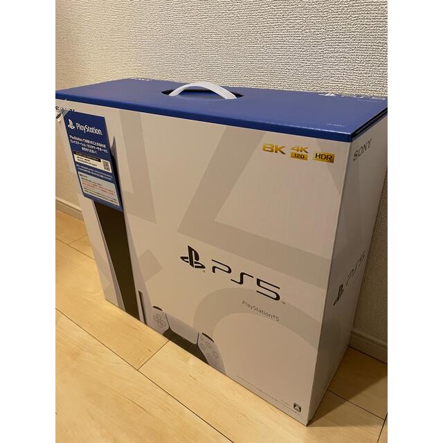 PlayStation(プレイステーション)の専用　　ps5 本体　軽量版　新品　未使用　未開封　保証付き エンタメ/ホビーのゲームソフト/ゲーム機本体(家庭用ゲーム機本体)の商品写真