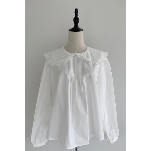 Bilitis dix-sept ans(ビリティスディセッタン)のBilitis dix-sept ans　　Big Collar Blouse レディースのトップス(シャツ/ブラウス(長袖/七分))の商品写真