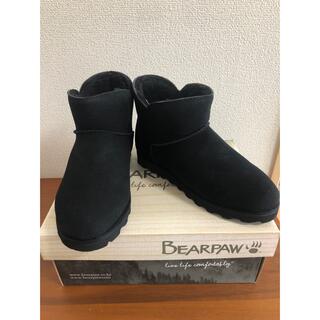 ベアパウ(BEARPAW)のBEAR PAWムートンブーツ24cm【新品･未使用品】(ブーツ)