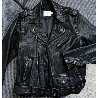 トップマン(TOPMAN)のTopman leather jacket 55％オフ(レザージャケット)