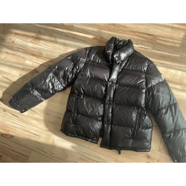 うございま MONCLER ダウンジャケット ブラック 1の通販 by Peanuts