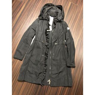 MONCLER - モンクレール OUTREMER GIUBBOTTO ナイロン フリル コート黒 ...