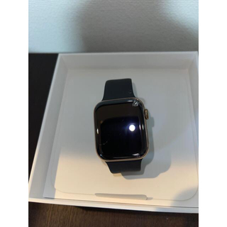 アップルウォッチ(Apple Watch)のAppleWatchシリーズ4GPS+Cellular44mmゴールドステンレス(腕時計(アナログ))