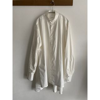 ジルサンダー(Jil Sander)のSUBLATIONS バンドカラーシャツ-PRIEST- .003(シャツ)