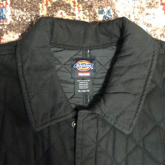 supreme dickies quilted coverall