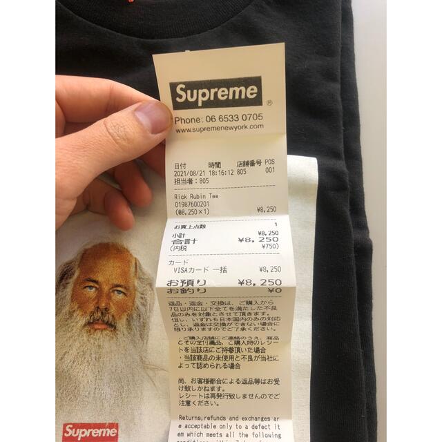 Supreme(シュプリーム)のsupreme Rick Rubin tee  メンズのトップス(Tシャツ/カットソー(半袖/袖なし))の商品写真